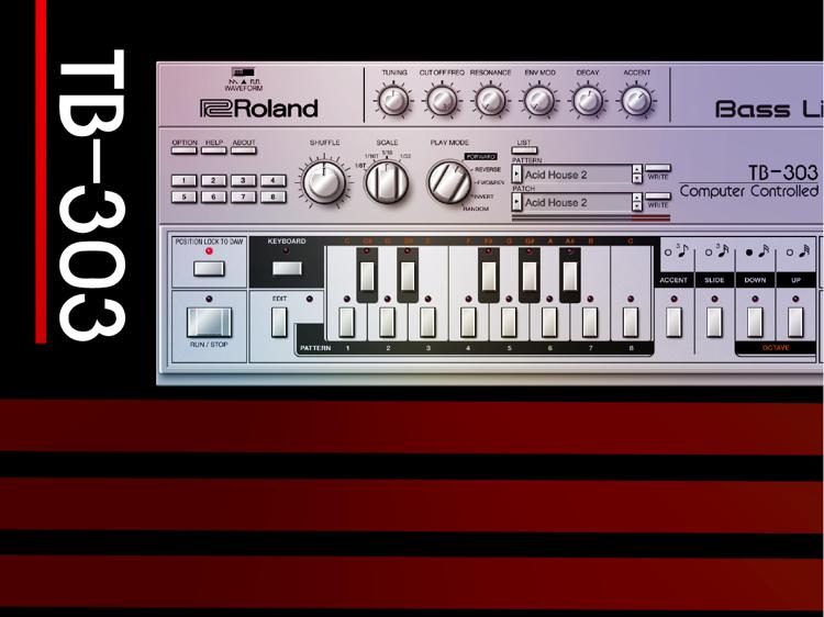 Roland TB-303 Virtual Bass Line Software Synthesizer | Sweetwater