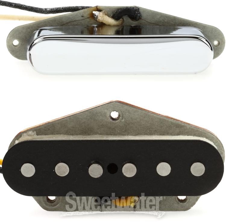 Fender Pure Vintage '64 Telecaster Single Coil 2-piece Pickup Set |  Sweetwater