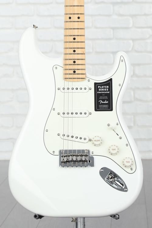 Fender Player Stratocaster - Polar White with Maple Fingerboard