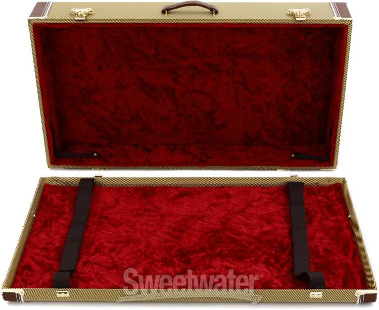 fender tweed pedalboard case large