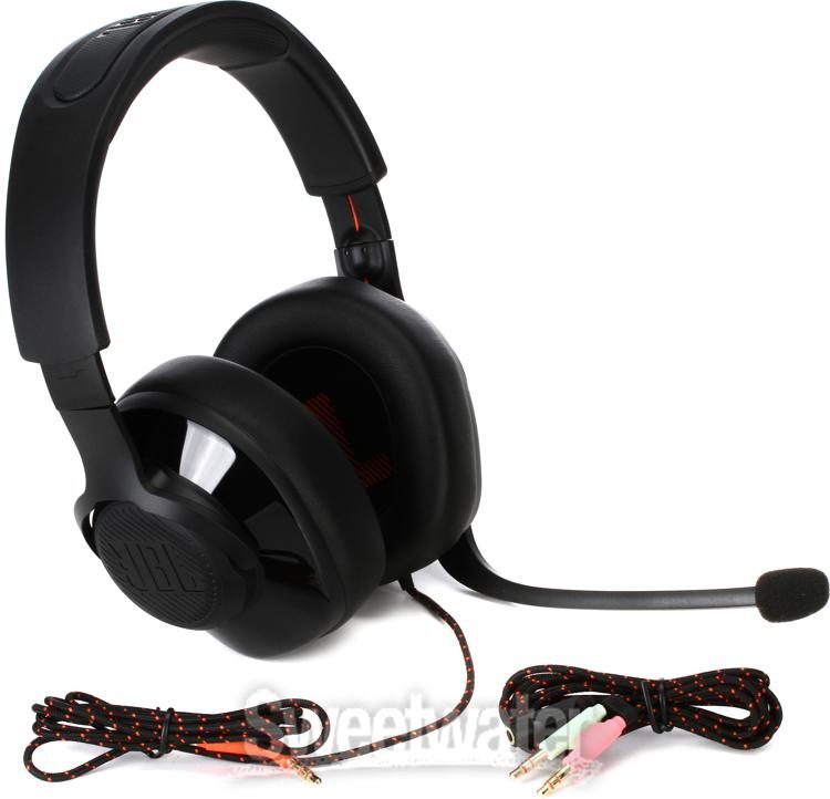 Onderscheiden huurder overtuigen JBL Lifestyle Quantum 200 Over-Ear Headset with Mic, 3.5mm with PC Splitter  | Sweetwater