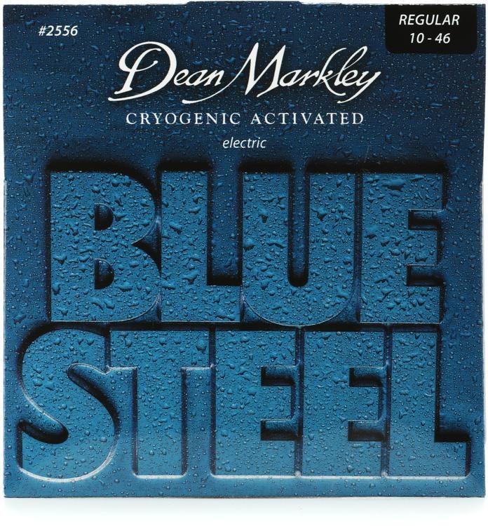 Dean Markley 2556 Blue Steel Electric Guitar Strings 010 046 Regular Sweetwater