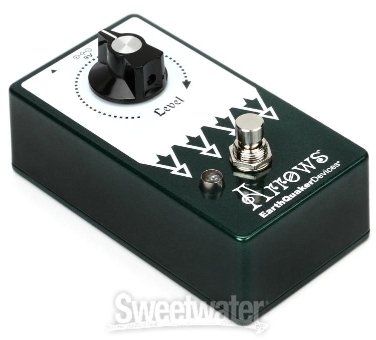 EarthQuaker Devices Arrows V2 Preamp Booster Pedal | Sweetwater