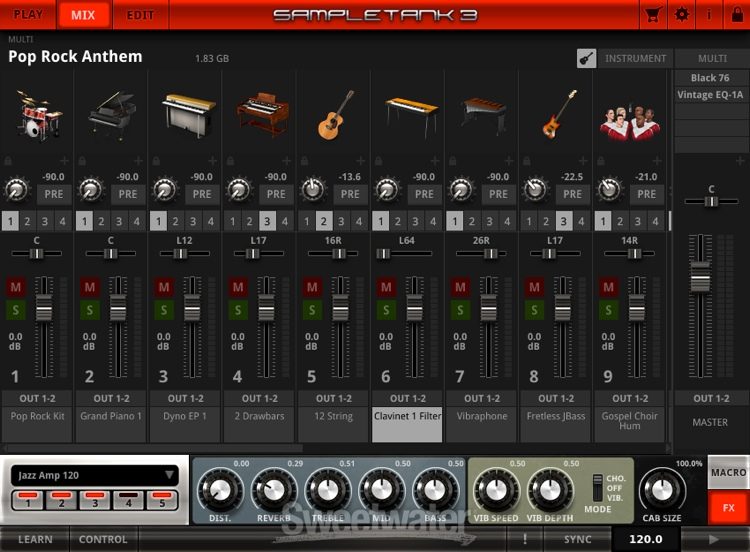 ik multimedia sampletank 3 crossgrade naples