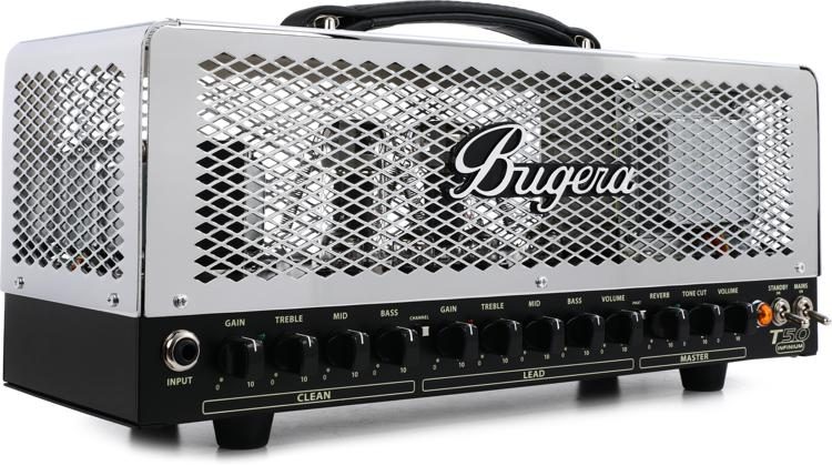 Bugera T50 Infinium 50 Watt 2 Channel Class A Head Sweeer Bugera T50 Infinium 50 Watt 2 Channel Class A Head Image 1