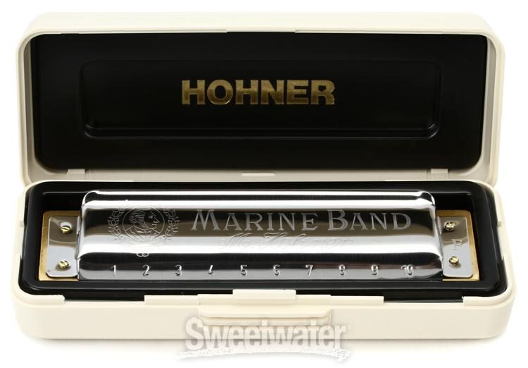 Hohner Marine Band 1896 Harmonica - Key of F | Sweetwater