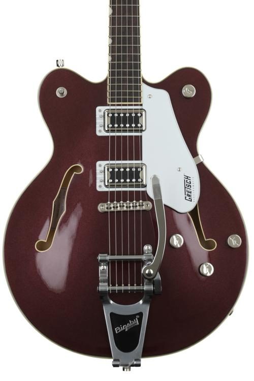 Gretsch G5622T Electromatic Center Block Double-Cut Electric Guitar - Dark  Cherry Metallic