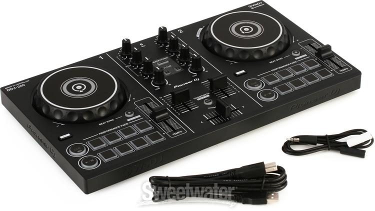Pioneer DJ DDJ-200 2-deck Rekordbox DJ Controller | Sweetwater