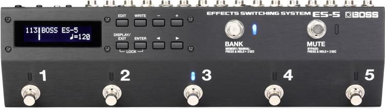 nationalsang oplukker fange Boss ES-5 Effects Switching System | Sweetwater