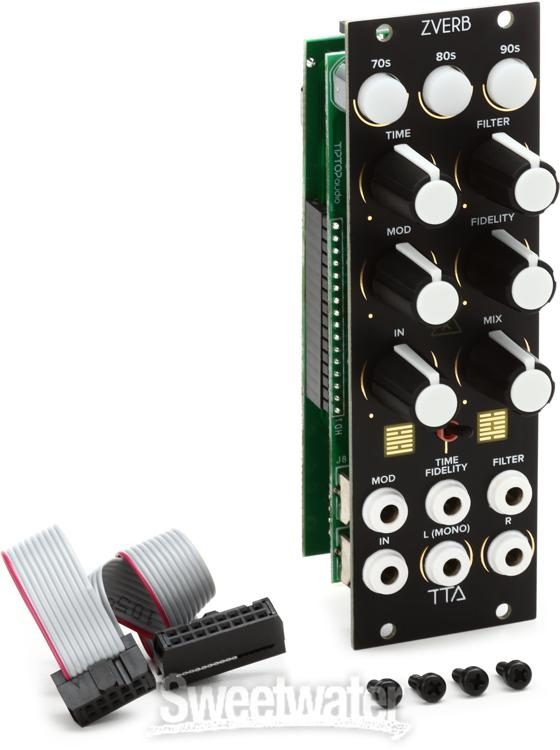 Tiptop Audio ZVERB Reverb Effect Collection (Black) Eurorack