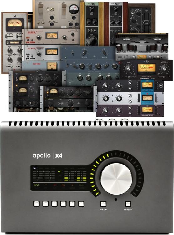 UAD Universal Audio Apollo x4 プラグイン54個 - オーディオ機器
