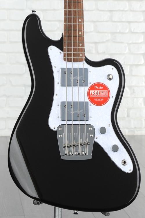 Squier Paranormal Rascal Bass HH - Metallic Black | Sweetwater