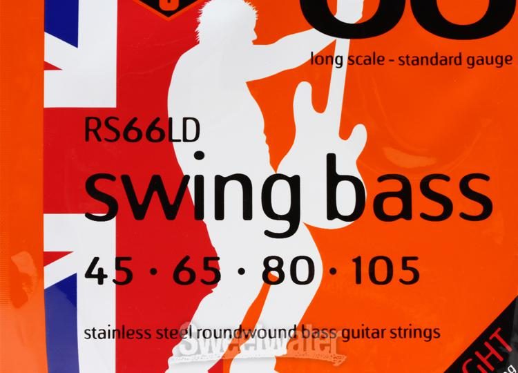 Rotosound RS66LD Swing Bass 66 Stainless Steel Roundwound Bass 