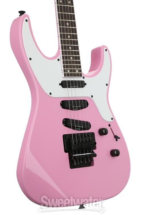 bubblegum pink guitar