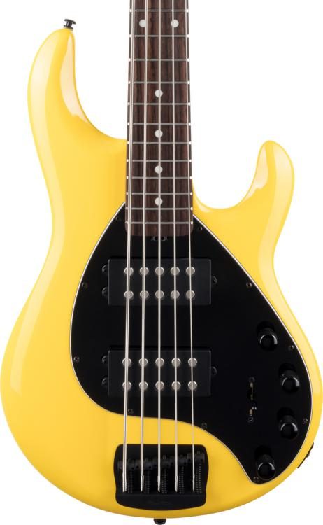 music man stingray yellow