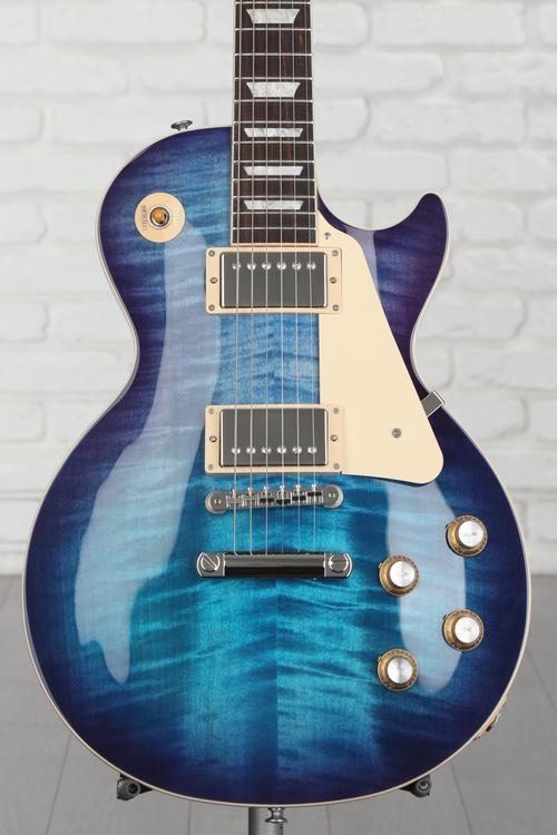 Gibson Les Paul Standard '60s Figured Top Electric Guitar - Blueberry ...