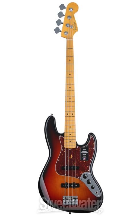 fender american jazz bass sunburst