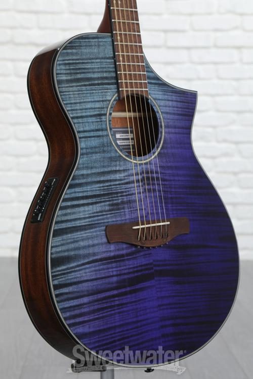 ibanez aewc32fm purple