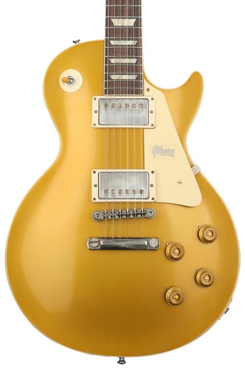 Gibson Custom 1957 Les Paul Goldtop Reissue VOS - Double Gold | Sweetwater