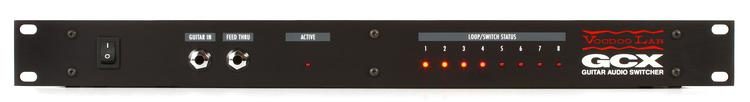 Voodoo Lab GCX True Bypass 8-Loop Rackmount Audio Switcher 