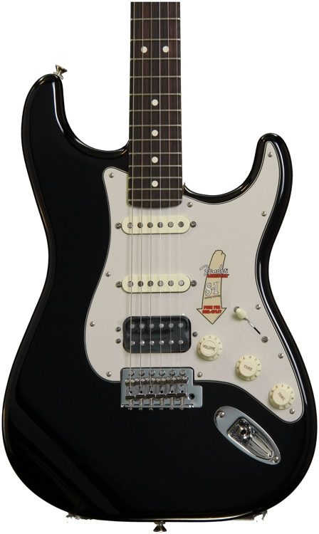 Fender Deluxe Lone Star Stratocaster - Black | Sweetwater