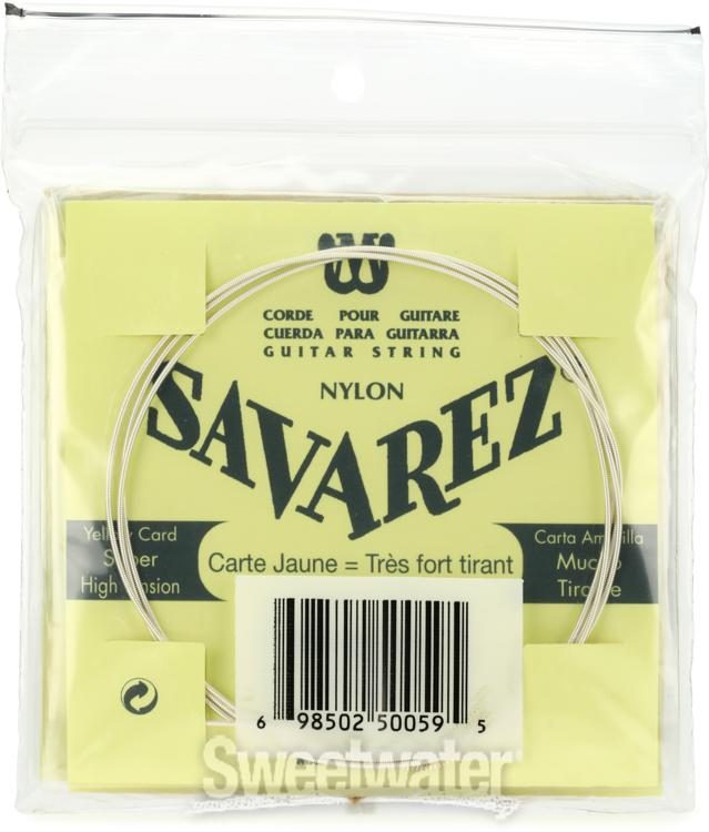 Rectified Nylon High Tension Classical Guitar Strings Savarez Improved. Improved - None.