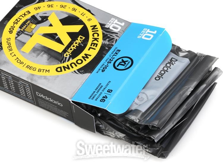 D/'addario EXL125-3D Satz 009/"-046/" Saitensätze für E-Gitarre 3 Sets