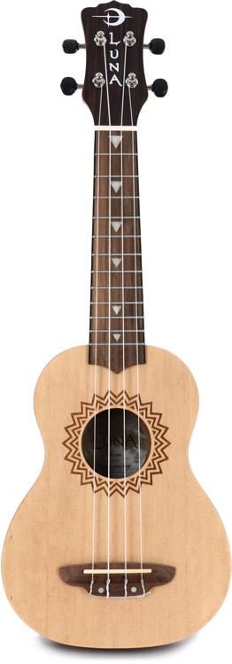 Luna Vintage Spruce Soprano Ukulele 