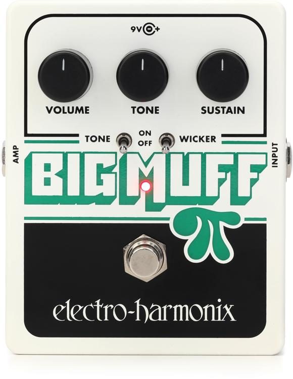 Electro-Harmonix Big Muff Pi with Tone Wicker Fuzz Pedal