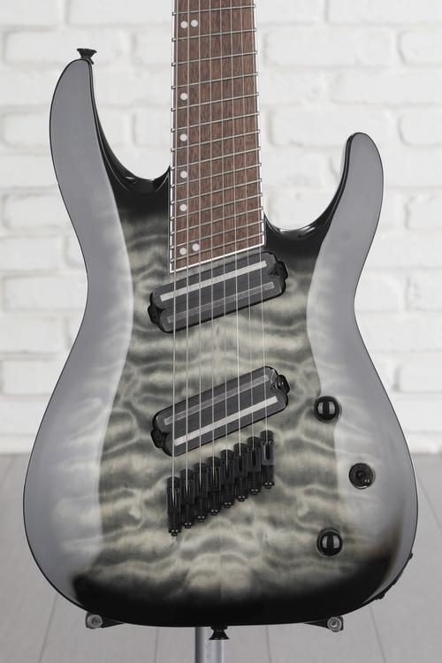 Jackson X Series Soloist SLATX8Q - Trans Black Burst