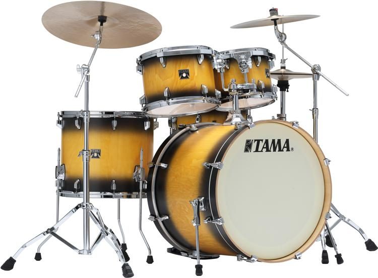Tama Superstar Classic Exotix 5 Piece Shell Pack Black Sunburst