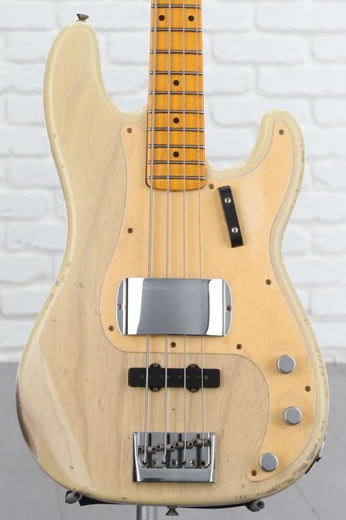 Fender Custom Shop Limited-edition '59 Precision Bass Special Relic -  Natural Blonde