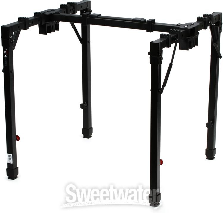 Gator Frameworks Gfw Utl Ws250 Adjustable T Stand Folding Workstation Sweetwater