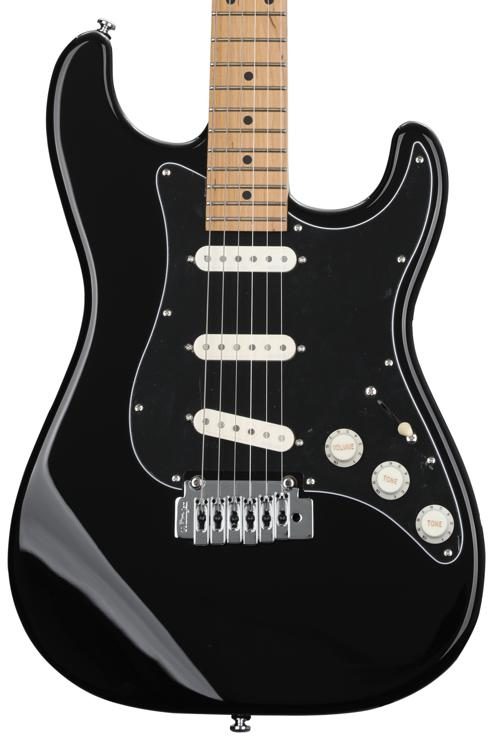 Reverend Gil Parris GPS Electric Guitar - Midnight Black with Roasted ...