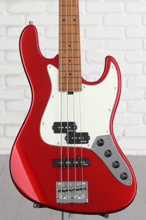 Sadowsky MetroExpress 21-fret Hybrid PJ 4-string Bass - Candy Apple Red ...