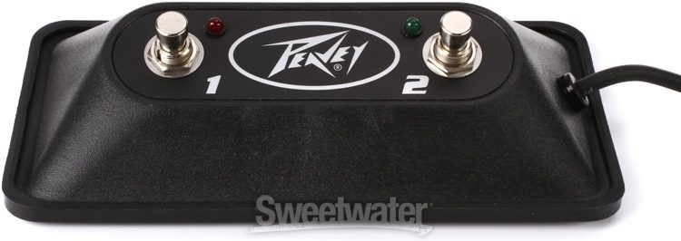 Peavey Multi-purpose 2-button Footswitch with LEDs | Sweetwater