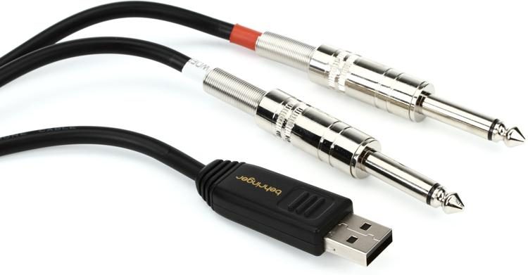 wafer system daytime Behringer Line2USB Dual 1/4 inch TS Male to USB Audio Interface | Sweetwater
