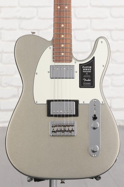 Fender Mex Player Telecaster HH Silver)-