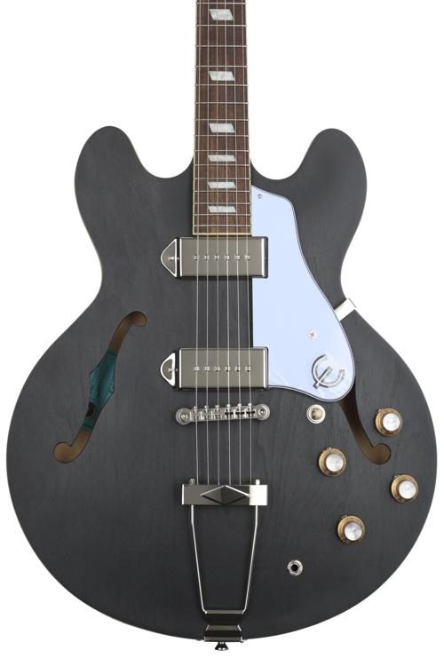 epiphone casino worn worn ebony