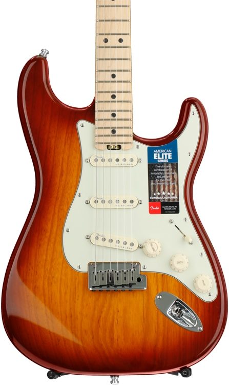 Fender American Elite Stratocaster - Tobacco Sunburst with Maple Fingerboard