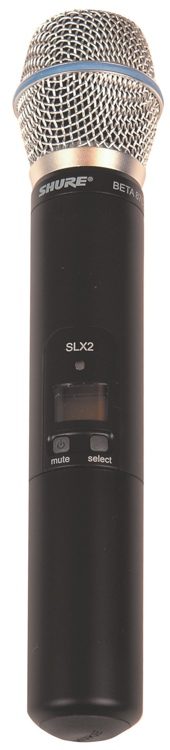 Shure SLX2 BETA87C Wireless Handheld Microphone Transmitter G4