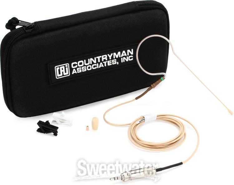 Countryman E6 Directional Earset Microphone for Speaking with 2mm 
