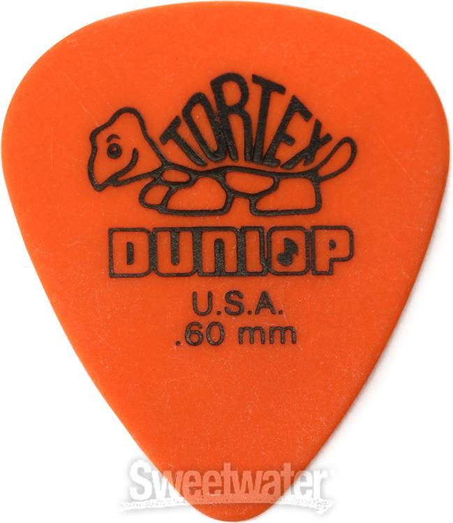 1 dozen Dunlop Tortex .60mm Standard Picks MPN 418P60