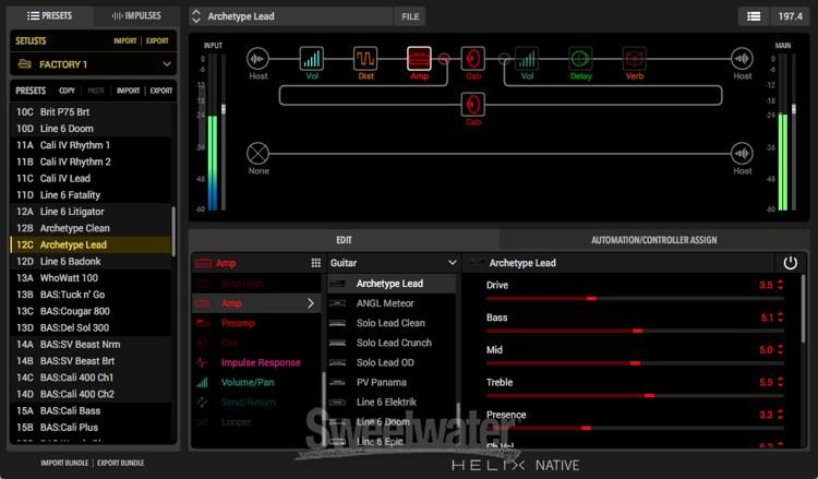 line 6 helix native sale