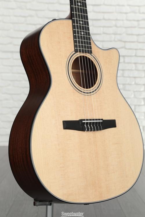 Taylor 314ce-N Nylon Acoustic-electric Guitar - Natural Sitka Spruce