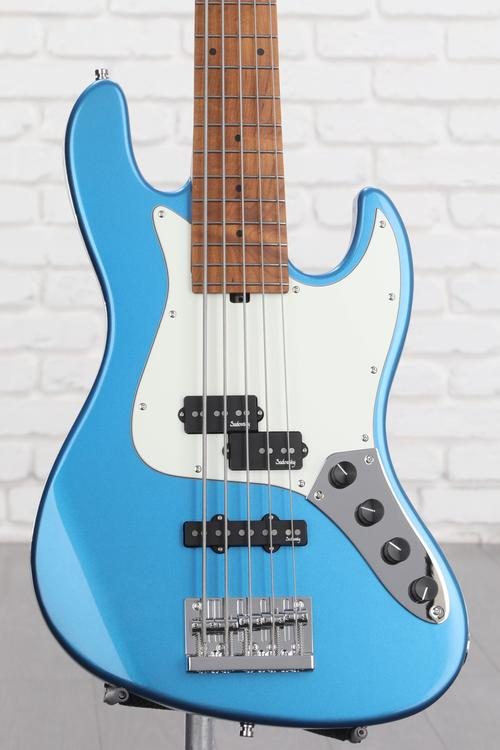 Sadowsky MetroExpress 21-fret Hybrid PJ 5-string Bass - Ice Blue Metallic