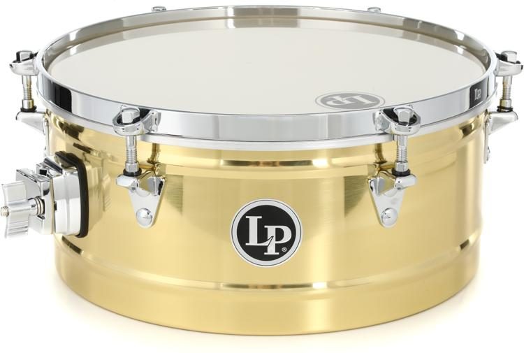 Latin Percussion Brass Timbale 6.5 inches x 14 inches Sweetwater