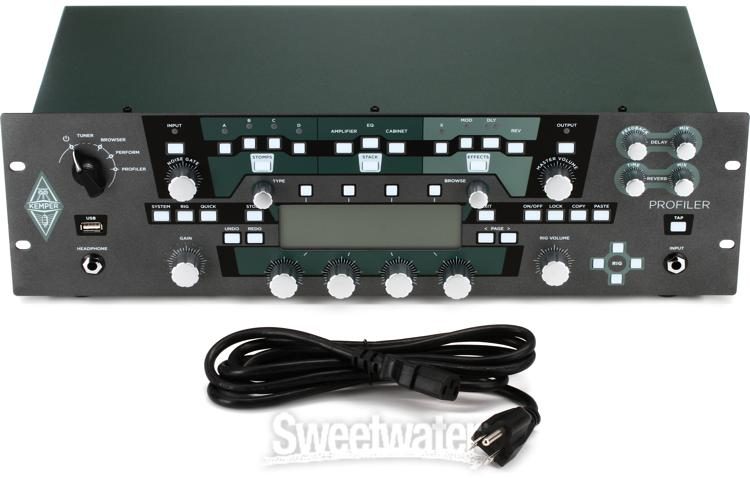 Kemper Profiler Rack Rackmount Profiling Amp Head Sweetwater