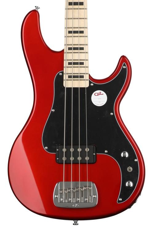 G&L Tribute Kiloton Bass Guitar - Candy Apple Red | Sweetwater