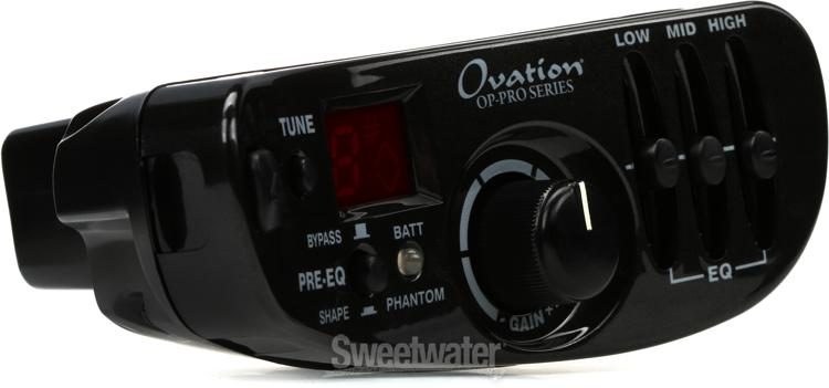 Ovation Op Pro Acoustic Preamp Replacement Preamp for Ovation Guitars |  Sweetwater